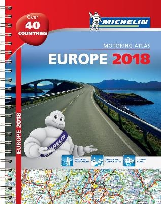 Europe 2018 - Tourist and Motoring Atlas (A4-Spiral)