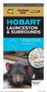 Hobart Launceston & Surrounds Map 780/781 2nd edition - UBD Gregory's