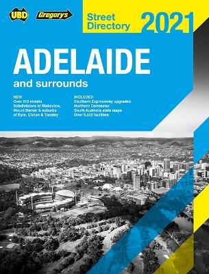 Adelaide Street Directory 2021 59th ed -  UBD Gregory's