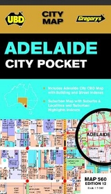 Adelaide City Pocket Map 560 12th ed - UBD Gregory's