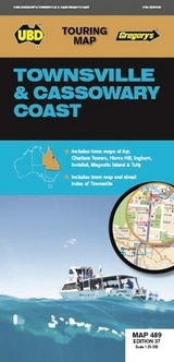 Townsville & Cassowary Coast Map 489 37th ed - UBD Gregory's