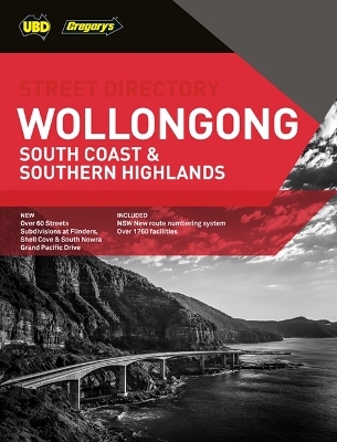 Wollongong South Coast & Southern Highlands Street Directory 24th -  UBD Gregory's