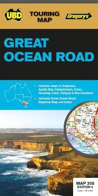 Great Ocean Road Map 308 5th ed -  UBD Gregory's