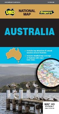 Australia Map 149 7th ed -  UBD Gregory's