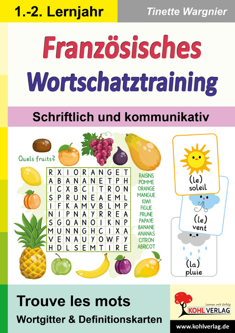 Französisches Wortschatztraining - Tinette Wargnier