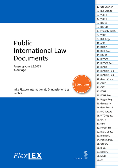 FlexLex Public International Law Documents | Studium