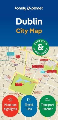 Lonely Planet Dublin City Map -  Lonely Planet