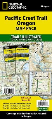 Pacific Crest Trail: Oregon [map Pack Bundle] - National Geographic Maps