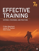 Effective Training - Blanchard, P. Nick; Thacker, James W.; Cosby, Dana M.