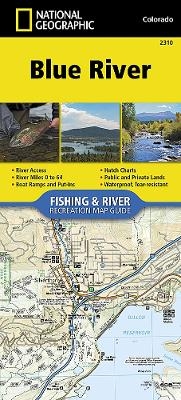 Blue River Map - National Geographic Maps