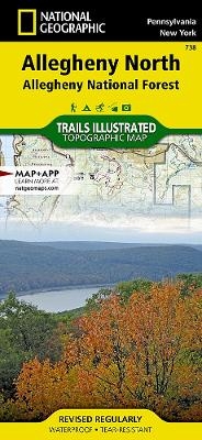 Allegheny National Forest North -  National Geographic Maps