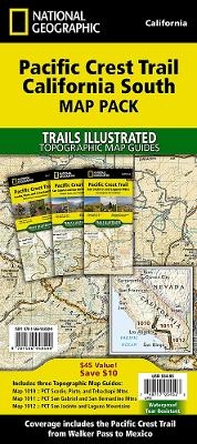 Pacific Crest Trail: California South [map Pack Bundle] - National Geographic Maps