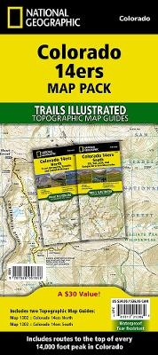 Colorado 14ers [map Pack Bundle] - National Geographic Maps