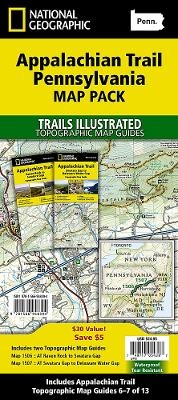 Appalachian Trail: Pennsylvania [map Pack Bundle] - National Geographic Maps