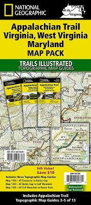 Appalachian Trail: Virginia, West Virginia, Maryland [map Pack Bundle] - National Geographic Maps