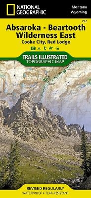 Absaroka-beartooth Wilderness East [cooke City, Red Lodge] - National Geographic Maps