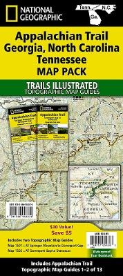 Appalachian Trail: Georgia, North Carolina, Tennessee [map Pack Bundle] - National Geographic Maps