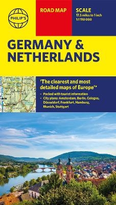 Philip's Germany & Netherlands Road Map -  Philip's Maps