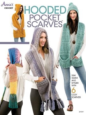 Hooded Pocket Scarves - Annie's Crochet