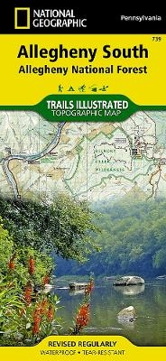 Allegheny National Forest South -  National Geographic Maps