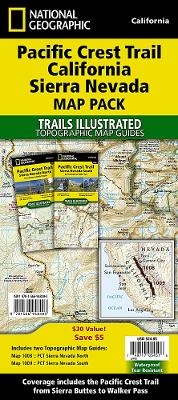 Pacific Crest Trail: California Sierra Nevada [map Pack Bundle] - National Geographic Maps