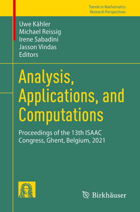 Analysis, Applications, and Computations - 