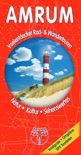 Amrum - touristische Karte - Rolf Drewes