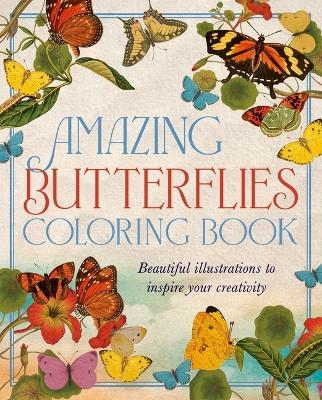 Amazing Butterflies Coloring Book - David Woodroffe