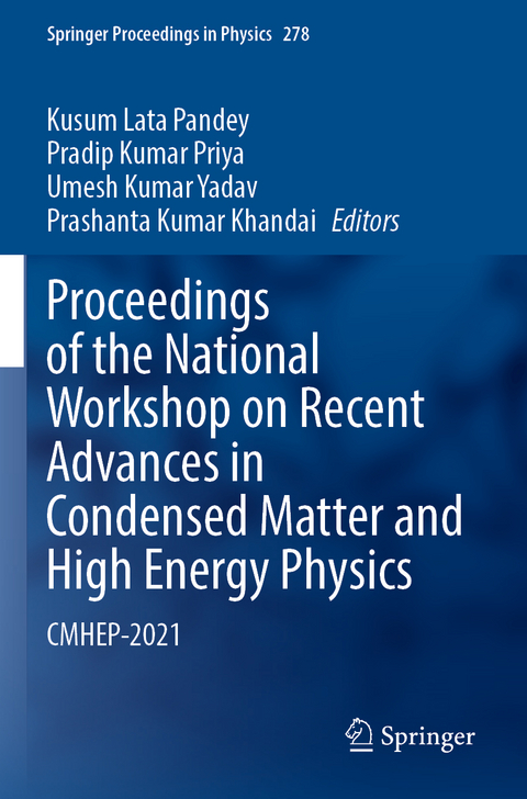 Proceedings of the National Workshop on Recent Advances in Condensed Matter and High Energy Physics - 