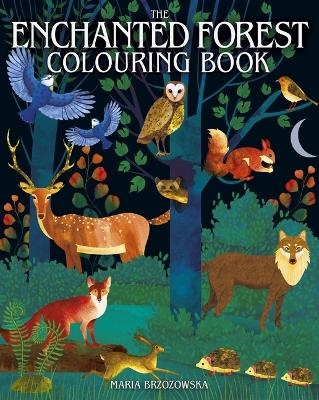 The Enchanted Forest Coloring Book - Maria Brzozowska