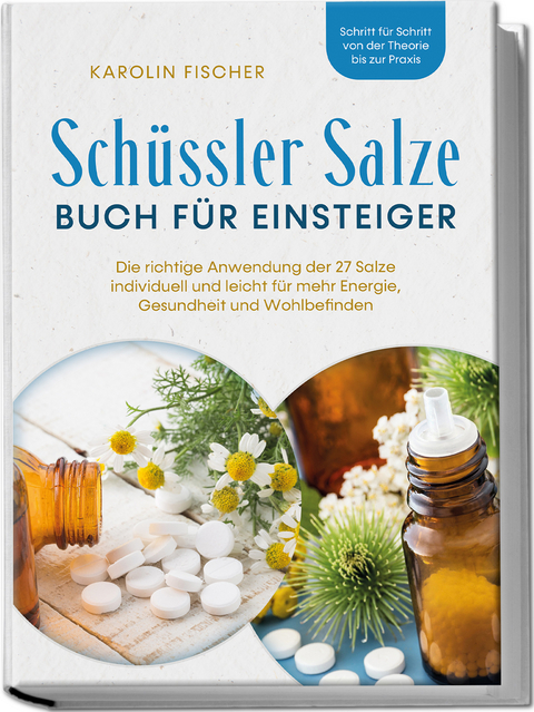 Schüssler Salze Buch für Einsteiger: Die richtige Anwendung der 27 Salze individuell und leicht für mehr Energie, Gesundheit und Wohlbefinden - Schritt für Schritt von der Theorie bis zur Praxis - Karolin Fischer