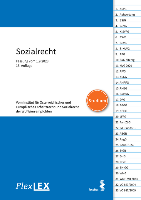 FlexLex Sozialrecht WU | Studium