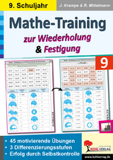 Mathe-Training Klasse 9 - Jörg Krampe, Rolf Mittelmann