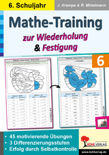 Mathe-Training zur Wiederholung und Festigung - Jörg Krampe, Rolf Mittelmann