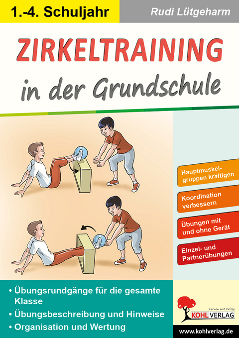 Zirkeltraining in der Grundschule - Rudi Lütgeharm