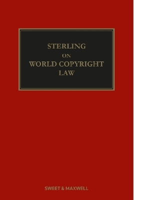 Sterling on World Copyright Law