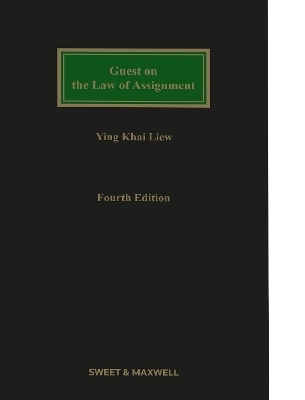 Guest on the Law of Assignment - Professor Ying Khai Liew