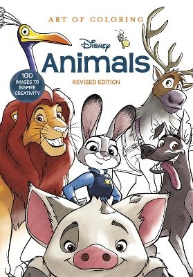 Art of Coloring: Disney Animals - DISNEY BOOKS