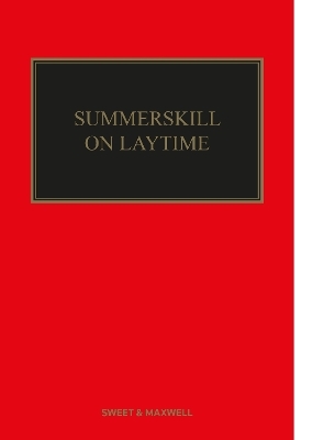 Summerskill on Laytime - Simon Baughen