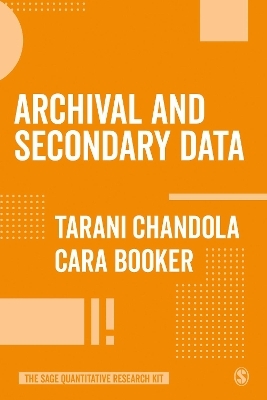 Archival and Secondary Data - Tarani Chandola, Cara Booker