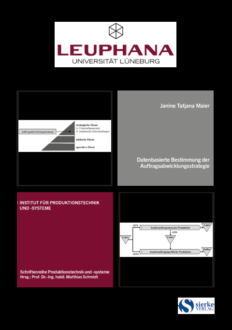 Datenbasierte Bestimmung der Auftragsabwicklungsstrategie - Janine Tatjana Maier