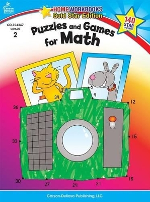 Puzzles and Games for Math, Grade 2