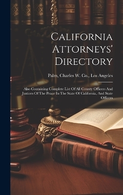 California Attorneys' Directory - 