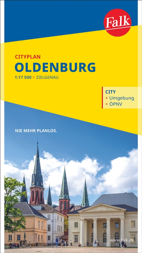 Falk Cityplan Oldenburg 1:16.000