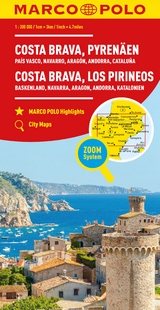 Costa Brava, Pyrenäen 1:300.000 - 