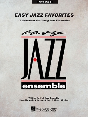 Easy Jazz Favorites - Alto Sax 2 -  Hal Leonard Publishing