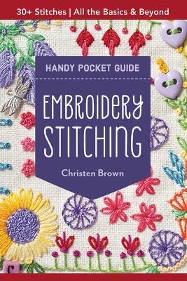 Embroidery Stitching Handy Pocket Guide - Christen Brown