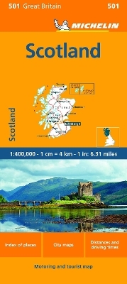 Scotland - Michelin Regional Map 501 -  Michelin