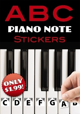 A B C Piano Note Stickers - Dover Publications Inc.