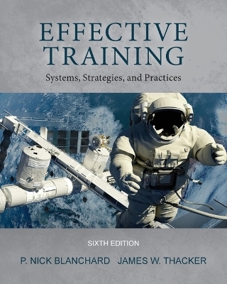 Effective Training - P. Nick Blanchard, James W. Thacker